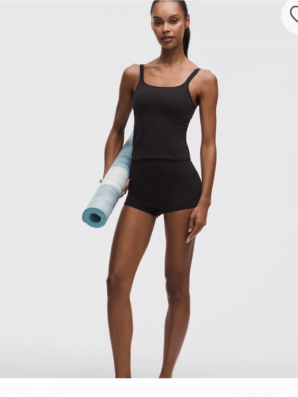 Lululemon Ebb to Street Scoop-Neck Cropped Tank Top
Light Support, B/C Cup